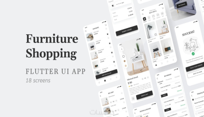 تحويل التصميمات الجاهزة إلى تطبيق Flutter